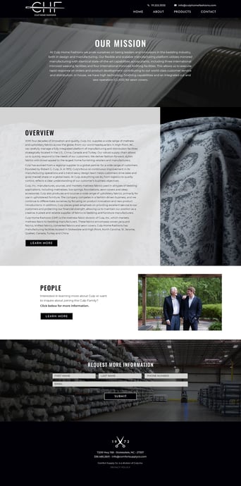 Culp Home Fashions About